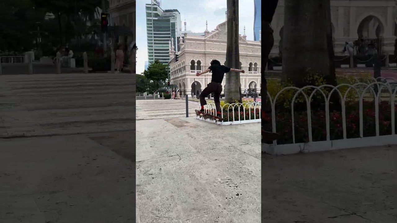 huf skate team in Malaysia