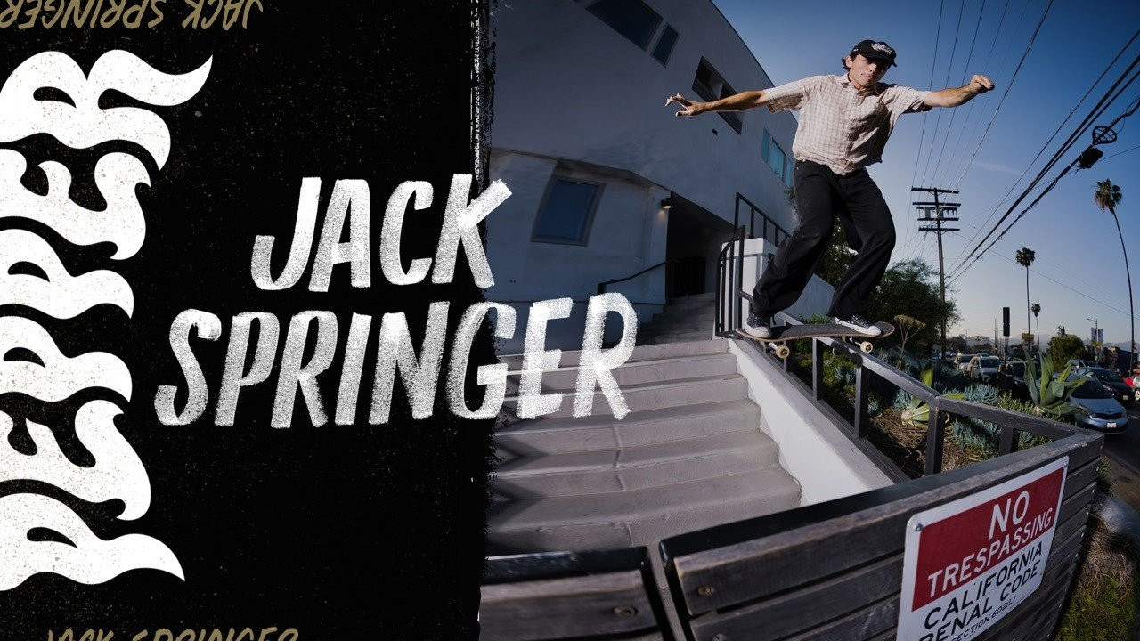 The skating speaks for itself. We're proud to announce Jack Springer's Pepper part.