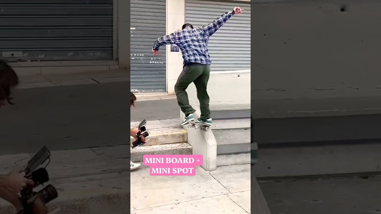THE TINY HUBBA IS SOOO EPIC 🤯📍<br /><br />Follow em 👉 https://www.instagram.com/tylersurrey?stkn=MWFkYzZhamJnajk5MA==<br /><br />#shorts #skateboarding #shortvideo