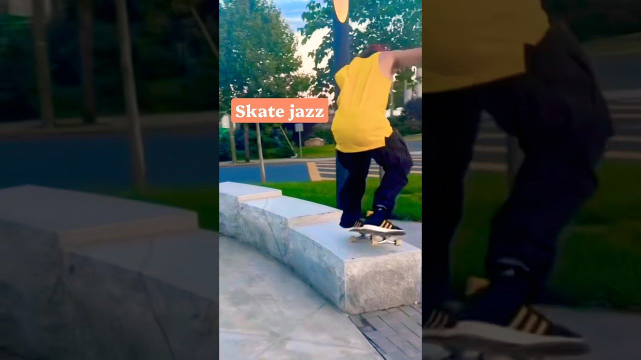 Skateboard Jazz at its finest 🎷🛹<br /><br /><br />Follow em 👉 https://www.instagram.com/ya_man_gas?stkn=MTk1b2MwcTh0Z2o1ag==<br /><br />#shorts #skateboarding #shortvideo
