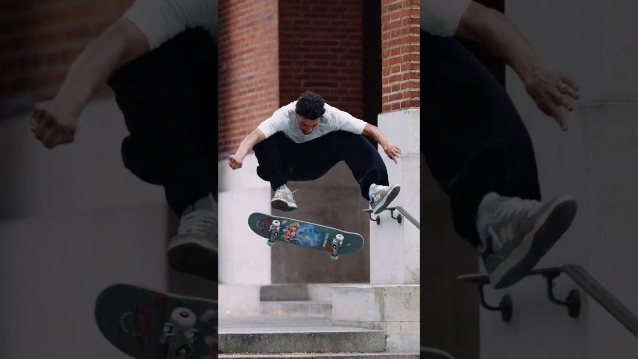 From RUNNING NUMBERS Euro Tour, Tiago Lemos making it look easy.