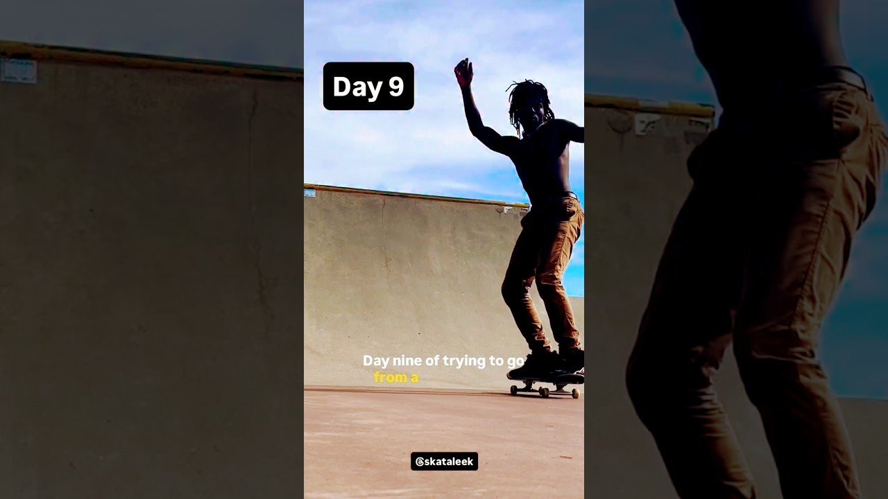 THIS PROGRESSION IS CRAZY!! 🫪<br /><br />Follow em 👉 https://www.instagram.com/skataleek?stkn=NGRocHJlN2ZkMDZw<br /><br />#skateboarding #shorts #shortvideo