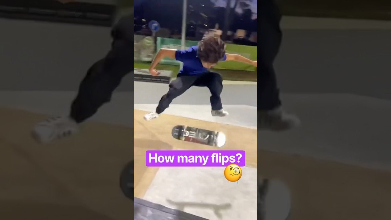 How many flips do you count? 🛹🧐<br /><br />Follow em 👉 https://www.instagram.com/versace_plug?stkn=YWhxZzhmaDl4ZmFl<br /><br />#shorts #shortvideo #skateboarding