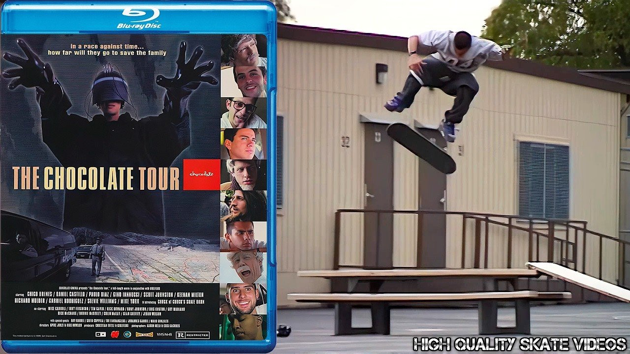 SkateVideoSite:<br />https://shorturl.at/wPN4b<br /><br />Discord Server Skate Video Archive / Skate Video Library: <br />https://shorturl.at/6mtBU<br /><br />Skate Video Archive: <br />https://www.youtube.com/channel/UCI93zR95xMw-fvI7JLwsOwA<br /><br />Skate Video Library: <br />https://www.youtube.com/@SkateVideoLibrary<br /><br />16:9 Version: https://youtu.be/sc8gPJsAAwg?si=9XvjpKtvH0-b6CeP<br /><br />More videos from Chocolate Skateboards<br /><br /><br />Chocolate Skateboards "Las Nueve Vidas De Paco" (1995): https://www.youtube.com/watch?v=B7b915PXSZE<br /><br />Chocolate Skateboards "The Chocolate Tour" (1999): https://youtu.be/b3_Tr5tQzXs?si=pZTTdU7o0HysiHlN<br /><br />Chocolate Skateboards "Hot Chocolate" (2004): https://youtu.be/PVenChxxMN0?si=UR4GahogKrLaIpzw<br /><br />Girl x Chocolate Skateboards “Pretty Sweet” (2012): https://youtu.be/8hJcbUAP8LM?si=vc_M8aNfcVUJF8iQ