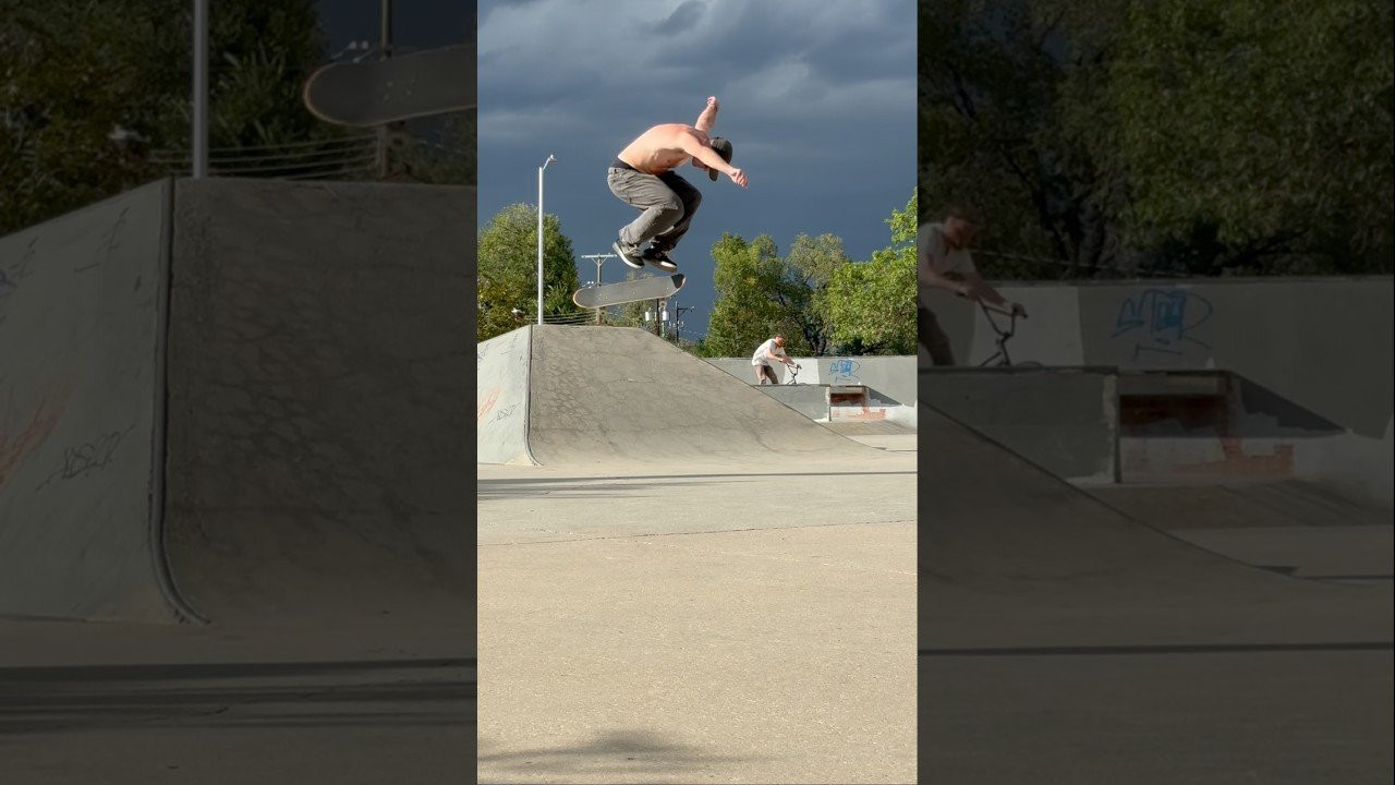 Nollie Heelflip Body Varial at Memorial Skatepark by Ryan Heier in Colorado Springs. Filmed for Ritual Skateboards.<br /><br />#BodyVarial #Heelflip #Nollie #RitualSkateboards #RyanHeier #Shorts #Skateboarding