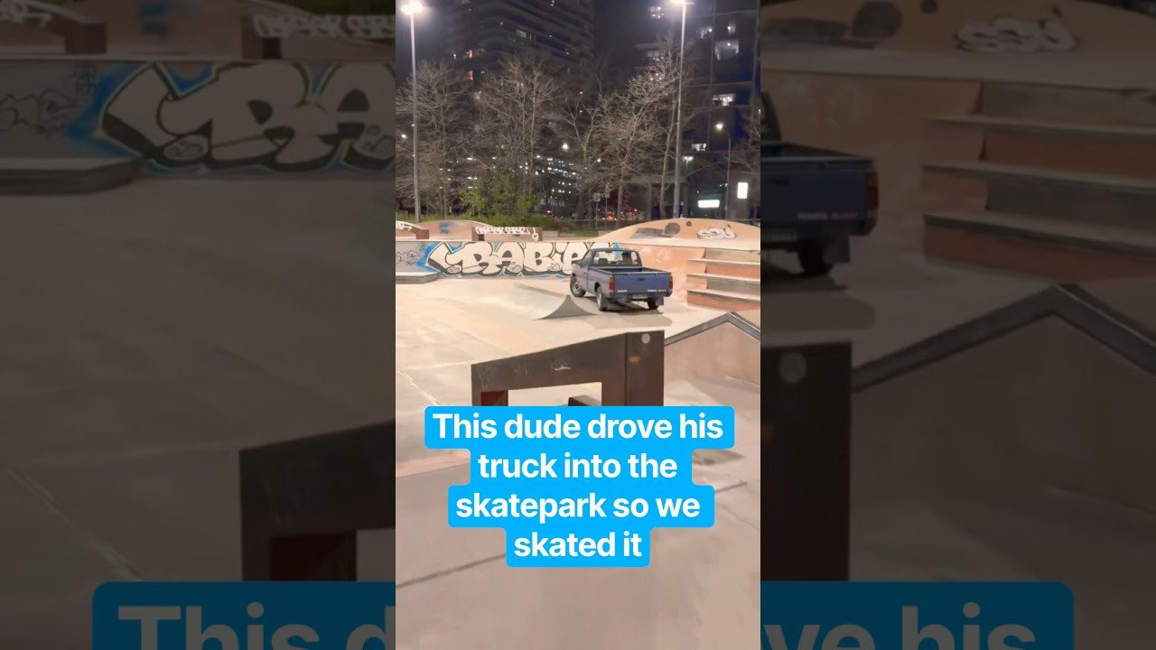 Every skater has wanted to grind a tailgate 😳<br /><br />Follow em 👉 https://www.instagram.com/reel/DdX869bTN25/?stkn=MWR3cHNxeHY5dmN4MA==<br /><br />#shorts #skateboarding #shortvideo