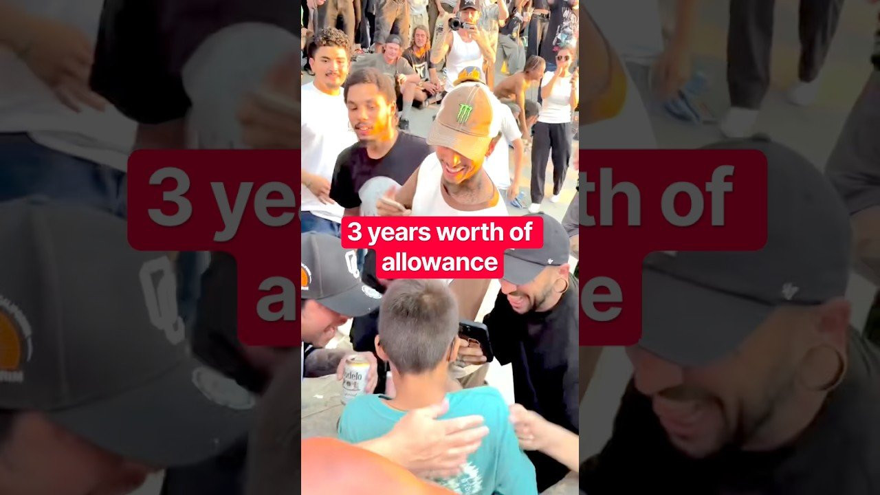 He shut the event down and won a buncha 💵<br /><br />Full contest video! 👉 NYJAH GIVES AWAY $10000<br />https://youtu.be/zkxde1cwBPI<br /><br />Please tag him in the comments so we can credit him!!<br /><br />#shorts #shortvideo #skateboarding