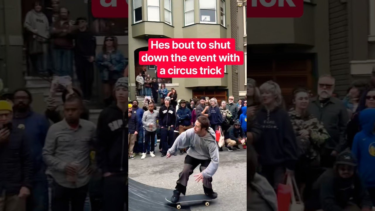 THE CROWD GOES WILD 🥳🎉🍾<br /><br />Follow em 👉 https://www.instagram.com/rentless?stkn=Zmt6aXJ6bHVpeXU2<br /><br />#shorts #shortvideo #skateboarding