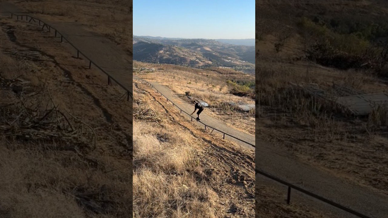 to infinity and beyond Kyle Walsh breaks the world record again with this 420 ft grind!<br />filmed by Jason Borosky