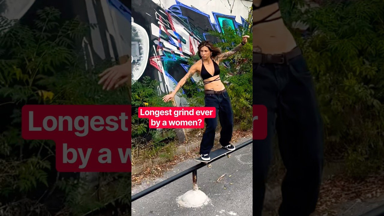 She doesnt ever even look down at her feet 🫪<br /><br />Follow her 👉 https://www.instagram.com/sarainkgarcia?stkn=bWRobjc2Mnc0ZjNq<br /><br />#shorts #shortvideo #skateboarding