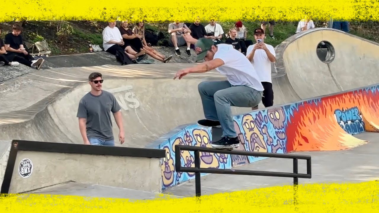 Slappy Skateboard Trucks Tour 2026 : Köln / Cologne Tour Stop. Leo Romero Braden Hoban Jeremy Leabres Corey Glick Dakota Servold. Skateboarding Demo Event