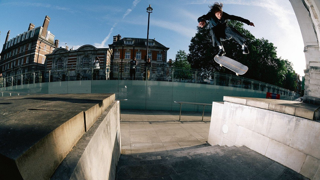 Austyn Gillette, Mark Appleyard, Christian Maalouf, Val Bauer and Sammy Montano in London, captured by Aaron Brown and Matt Payne for Globe.<br /><br />Thumbnail image by Alex Papke.