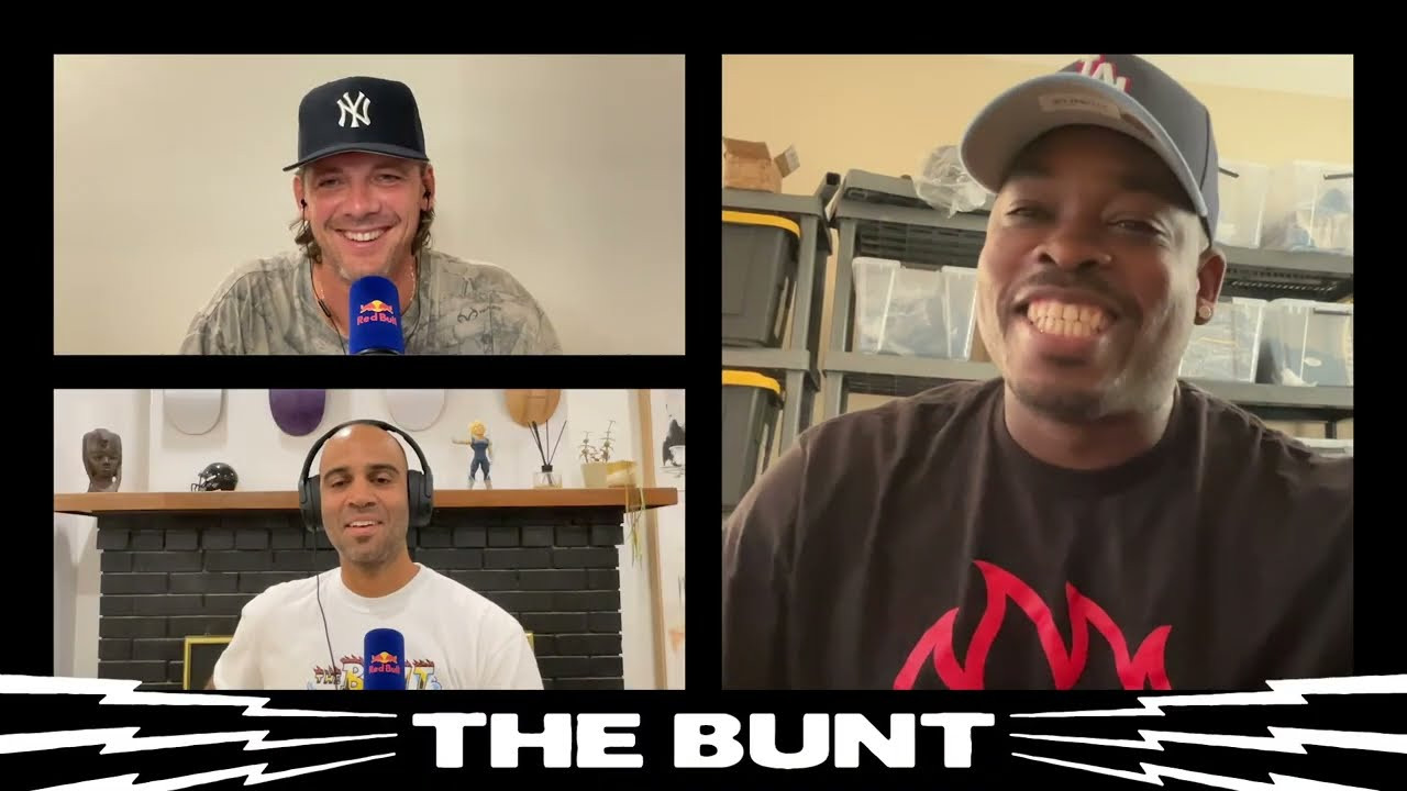 Welcome back to Studio E for an interview with Theotis Beasley<br /><br />00:00 Intro<br />07:28 Theotis Beasley Interview<br />1:13:20 Rapid Fire w/ The Ghost<br />1:31:29 The Post Office<br />01:54:36 The Rundown: The Skateboard World's Source For Sports<br /><br /><br /><br />http://www.thebuntlive.com<br /><br />Join the Bunt Gang: @thebuntlive <br /><br />Shoutout of The Week brought to you by The Den. <br />Check out the app here: <br />http://www.entertheden.com/sootw<br /><br />Visit our sponsors:<br />http://www.chpobrand.com<br />http://www.dlxsf.com<br />http://www.vans.com<br />https://www.redbull.com/<br />https://www.nflshop.ca