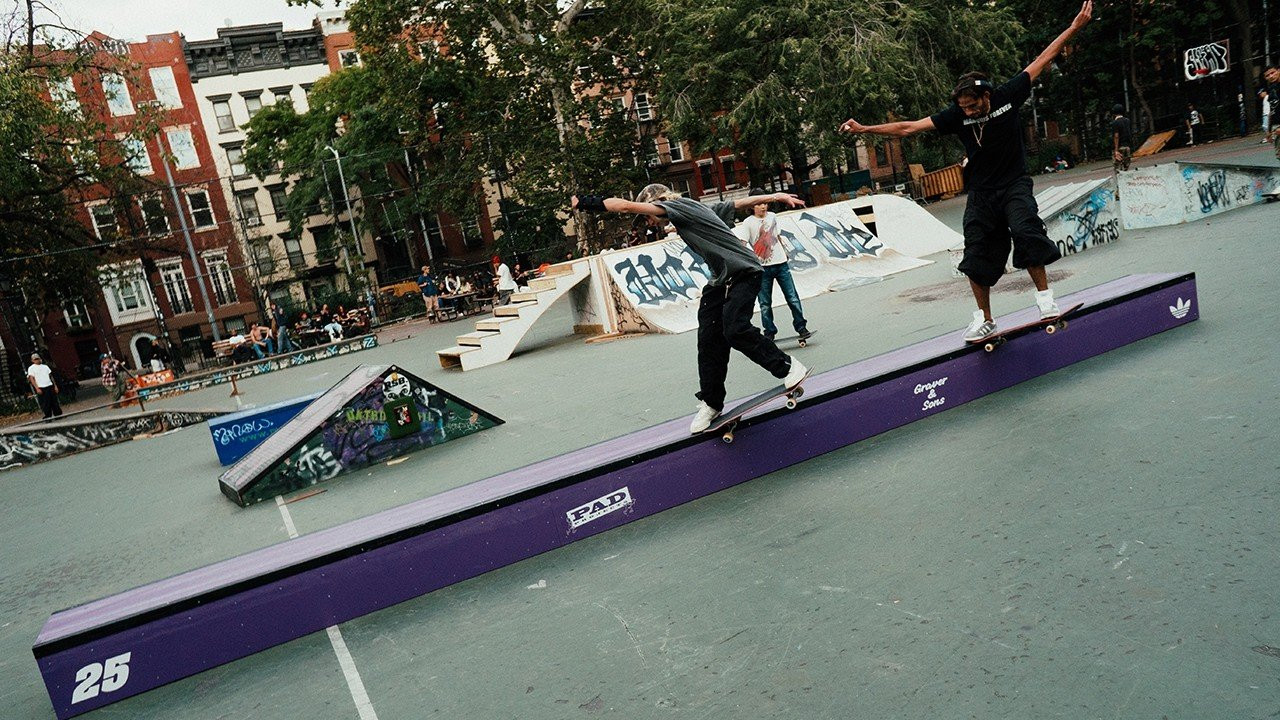 We built a 25-foot long ledge at Tompkins and did a cash for tricks jam on it on Wednesday, September 30, 2026. <br /><br />Video by Greg Navarro. Shout out Graver for the box, and shout out Joey for the mic. It's gonna be even longer next year!<br /><br />https://quartersnacks.com