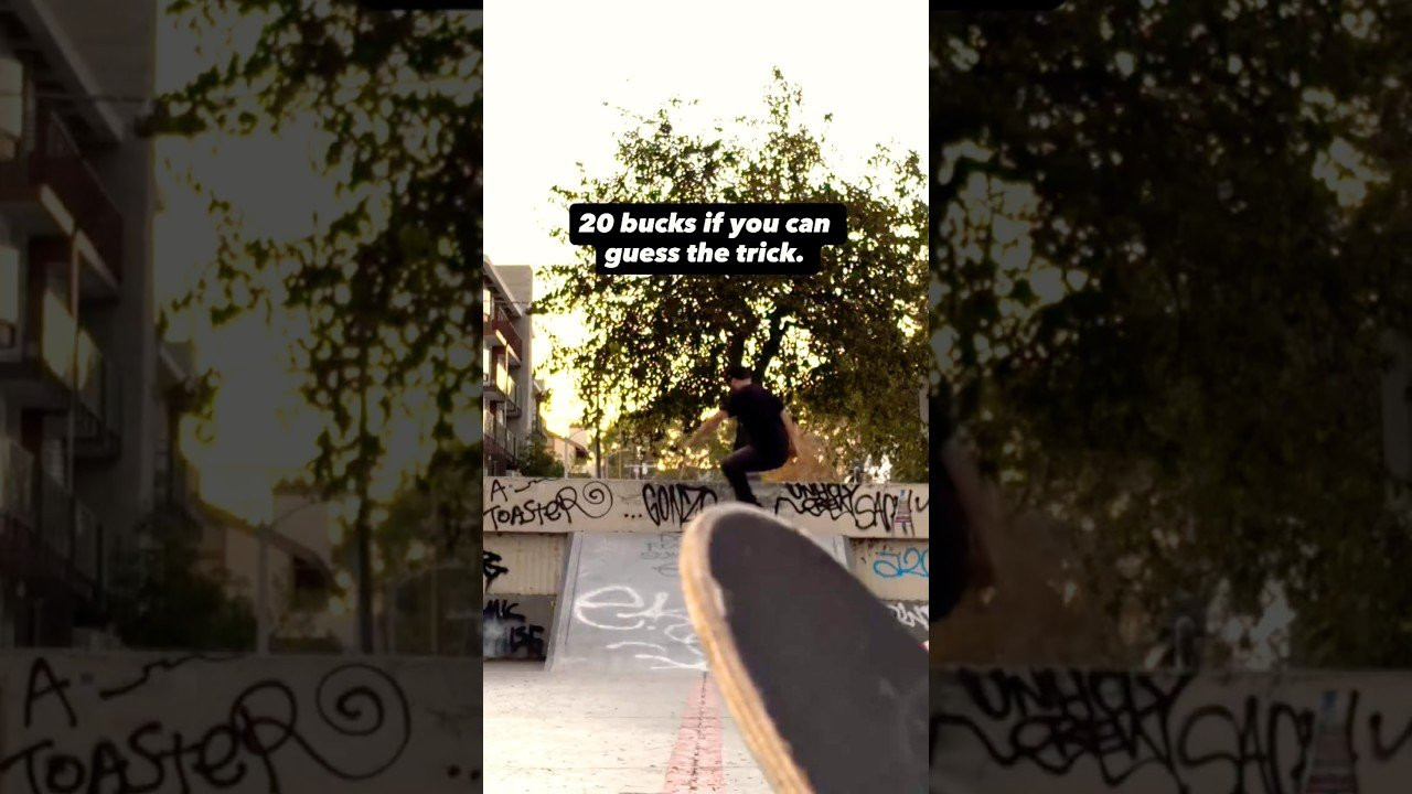Hint - its a flip trick 🛹<br /><br />Follow em 👉 https://www.instagram.com/contentmonster?utm_source=ig_web_button_share_sheet&stkn=ZDNlZDc0MzIxNw=<br /><br />#shorts #skateboarding #shortvideo