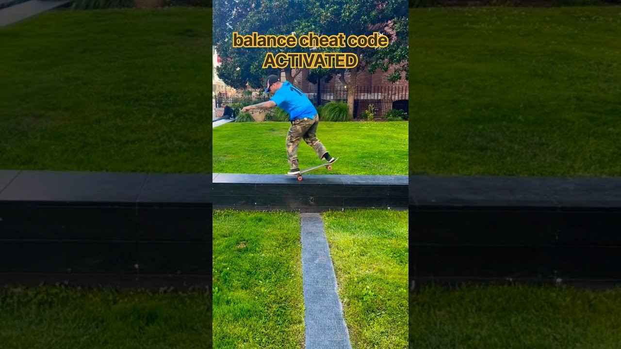 Tony Hawk Pro Skater balance! 🫪🥇<br /><br />Follow em 👉 https://www.instagram.com/reel/DeLN192ThlF/?stkn=NTc4MTIwNjQ2YQ==<br /><br />#shorts #shortvideo #skateboarding