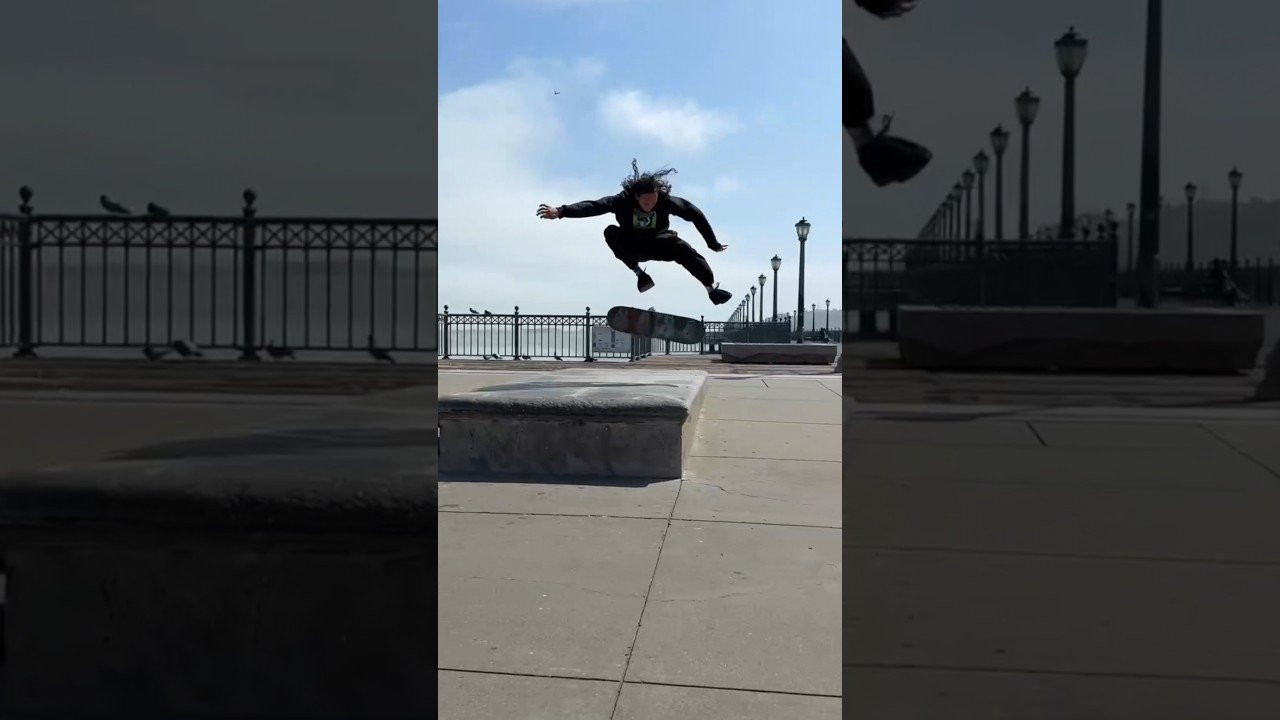 Evan checks off some classic spots on a recent trip to the Bay.<br /><br />OG Suede Cats now Available in skateshops & ipath.com<br /><br />#ipathskateboarding #ipathskate #ipathfootwear #evansmith #skateboarding #skateboard #pier7