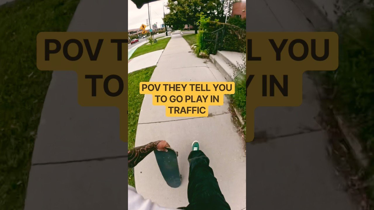 Skating through traffic to hit the spot 😤🚗<br /><br />Follow em 👉 https://www.instagram.com/_project_pat_?obrf=NTc4MTIwNjQ2YQ==<br /><br />#shorts #shortvideo #skateboarding