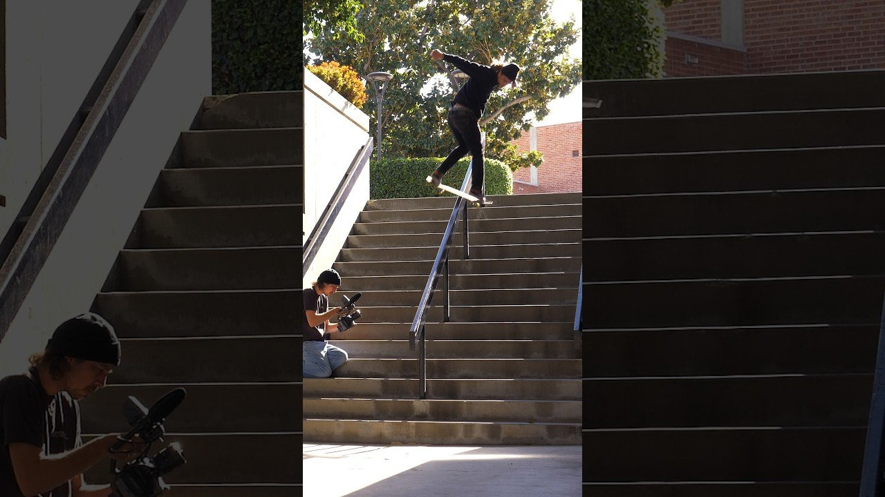Dalton Dern went to battle for this steep BS lip and emerged victorious ⚔️ "RISE" Raw Clips now playing on our channel #fallenfootwear