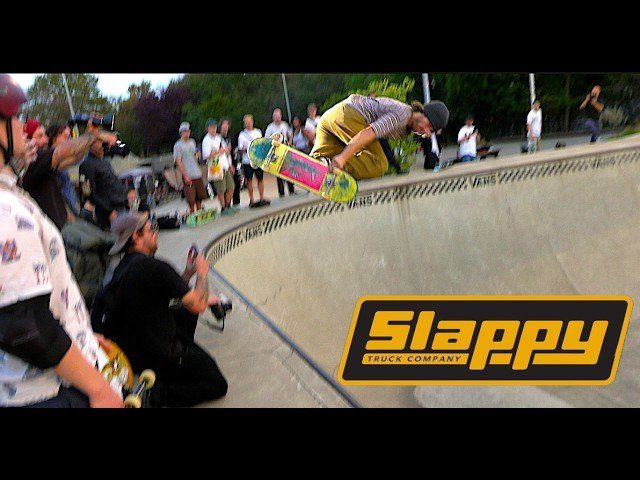 Perfect end of summer: @slappytrucks team riders Leo Romero, Braden Hoban, Jesse Lindloff, Jeremy Leabres, Corey Glick and Dakota Servold rip North Brigade in Cologne - one of Germany's finest skateparks.<br /><br />filmed by Nils <br /><br />HZWXSRGS<br /><br />#skateboarding