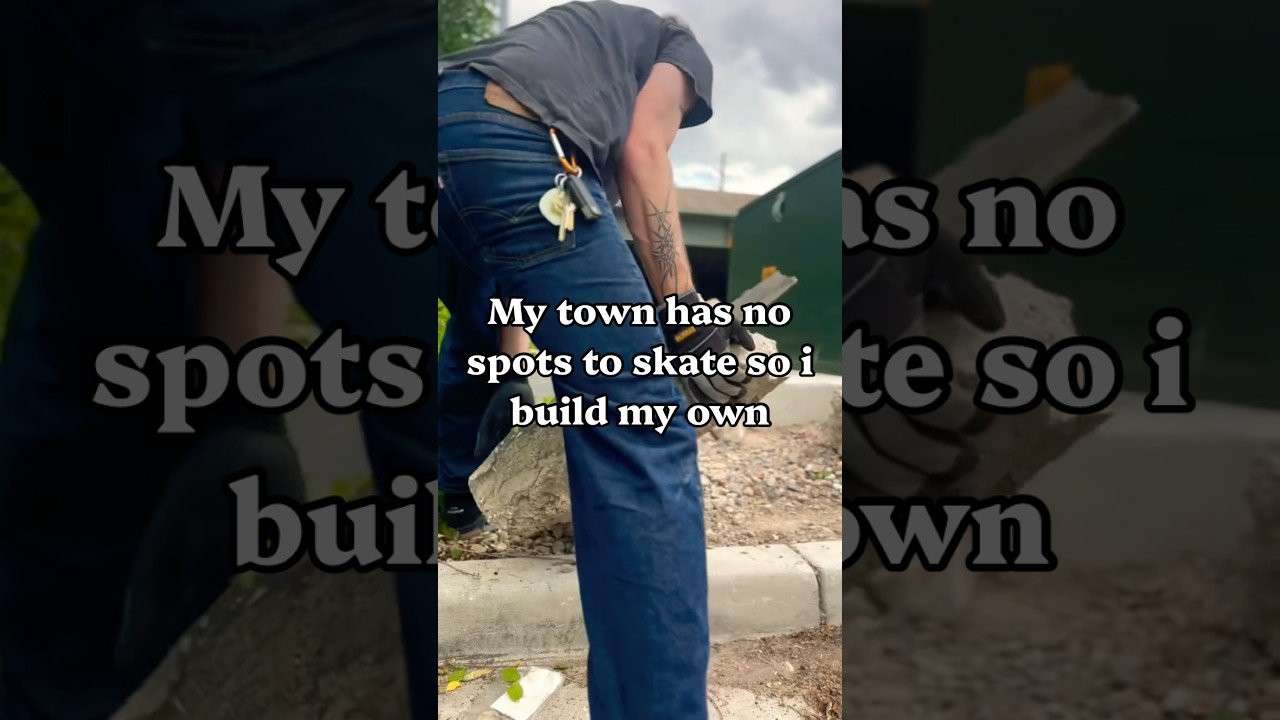 Have you ever built a skate spot? 🤷🏻‍♂️🧐<br /><br />Follow em 👉 https://www.instagram.com/dwisenhower?xtok=NTc4MTIwNjQ2YQ==<br /><br />#shorts #shortvideo #skateboarding