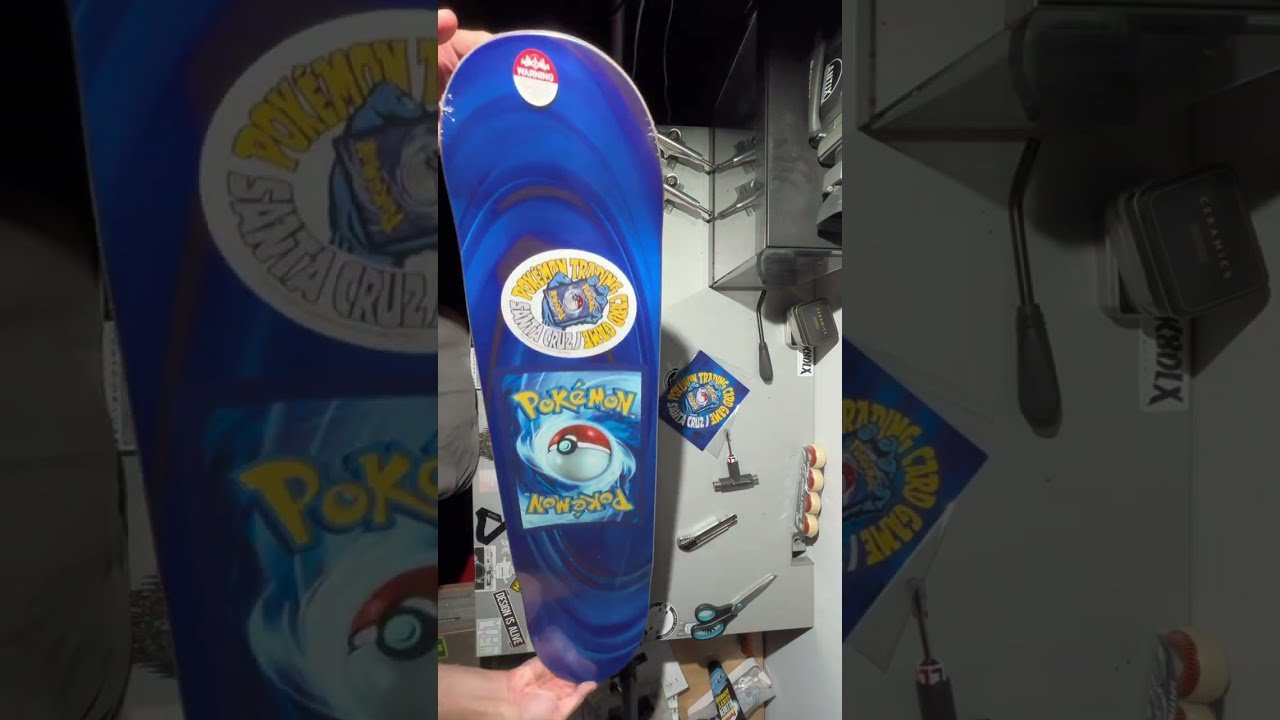 The clock is ticking. Tomorrow 15:00 CEST starts the release of the Pokemon x Santacruz decks. We’re hooked and maybe also have a little surprise for you. <br /><br />Release-Timetable:<br /><br />15:00 - PRO exclusive<br />15.15 - PRO & AM exclusive<br />15.30 - PRO, AM & FLOW exclusive<br />15.45 - available for all<br /><br />All decks come in blind bags. Only one deck per customer.