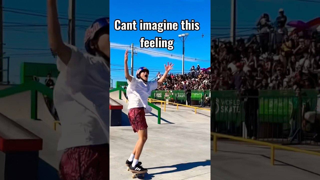 Big flip front blunt bigspin to win world skate 🫪<br /><br />Follow him 👉 https://www.instagram.com/reel/DepYlgZvJnT/?cplk=NTc4MTIwNjQ2YQ==<br /><br />#shorts #shortvideo #skateboarding