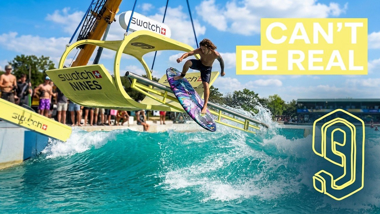 CREATIVITY. PROGRESSION. PURE CHAOS. SWATCH NINES SURF & SKATE 2026 HIGHLIGHT EDIT OUT NOW!<br /><br />From groundbreaking tricks and massive rails to flowers and mirrors – Surf, Skate & BMX collide in three days of pure creative freedom at Waco Surf. Watch the official highlight edit now!<br /><br />CREDITS:  <br /> <br />Filmed by:  Jannis Oing<br />Arthur Tillier Lukas König<br />Ian GroseAndy Woodward<br />Arénui Frapwell<br />Jimmy WilsonJohan Hohmüller<br />Joschi Stengl<br />Jonas LeitnerJake SimpsonSkate Filmer:Mitch BuangsuwonChris Gregson<br /> <br />FPV:  <br />Nils Block  <br />Edited by:  <br />Lukas König<br />Jonas LeitnerLead Producer: Sarah BöckSkate Producer:Laurenz RatayColor:  <br />Jannis Oing<br /> <br />Music In Order Of Appearance:  Ofrin – Mythologica<br />Skygaze - Rock It<br />Dan Zeitune – Bartokani<br />El Sol - Hey Judy<br />Southern Call - Cactus Flower<br />Hall of the Mountain King - Kevin MacLeod (incompetech.com)<br />Licensed under Creative Commons: By Attribution 4.0 License<br />http://creativecommons.org/licenses/by/4.0/<br />Back With The Faces - David O'Brien <br />Ge Filter Fish - Look At Her Go<br /> <br />A Hot Media Haus Production  <br /><br /><br />THE NINES<br />► http://thenines.cc<br />► http://facebook.com/The.Nines.cc<br />► http://youtube.com/swatchnines2023<br />► http://instagram.com/thenines.cc<br /><br />SUBSCRIBE TO OUR YOUTUBE CHANNEL FOR MORE CONTENT!
