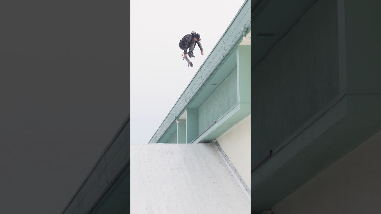 Dalton Dern roof session from his "RISE" Raw Clips now playing on our channel. #fallenfootwear