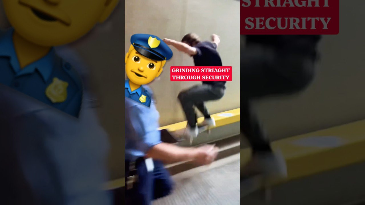 Making sure the security guard is on his toes ☠️<br /><br />Follow him 👉 https://www.instagram.com/hartpullman?mdxt=NTc4MTIwNjQ2YQ==<br /><br />#shorts #shortvideo #skateboarding