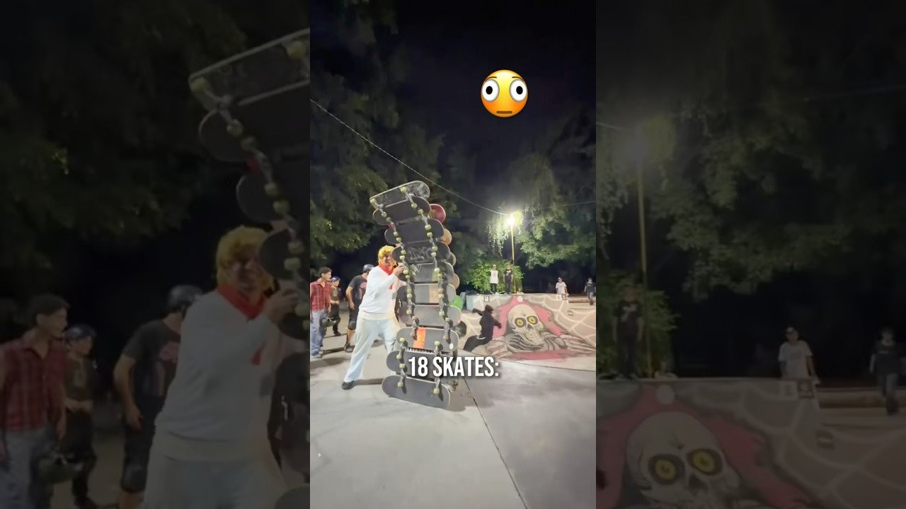Flying over 18 boards! 😱<br /><br />follow him 👉 https://www.instagram.com/leonovamentee?utm_source=ig_web_button_share_sheet&exln=ZDNlZDc0MzIxNw==<br /><br />#shorts #shortvideo #skateboarding