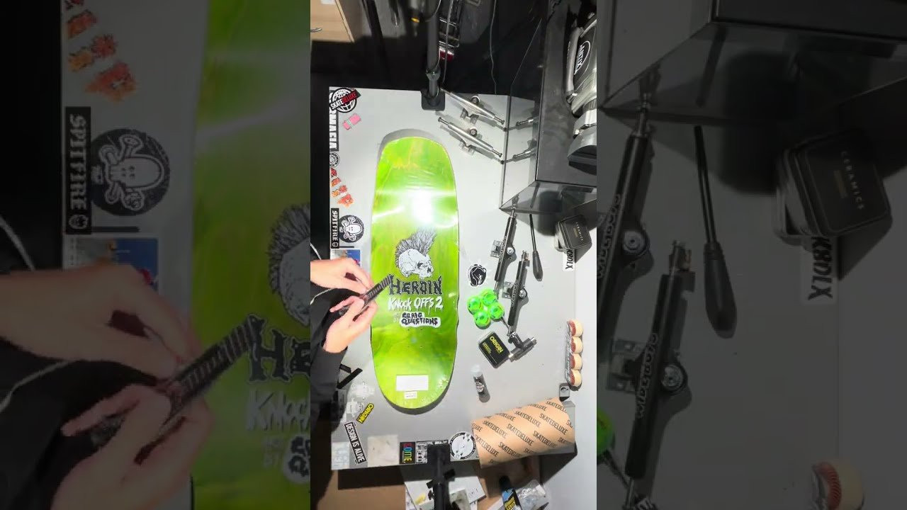Ready for the doomed days?<br />To get you set for Halloween, we‘re giving away a Heroin setup.<br /><br />How to enter:<br />- Like this post.<br />- Follow @skatedeluxe_skateshop<br />- Comment on a scale of 1-10 how ready are you for Halloween?<br /><br />Giveaway ends 28.10.2026 (23.59 CEST).<br />We`ll contact the winner after the ending of the Giveaway.<br /><br />👀 If you wanna double your chance, you can also joyn the Giveaway on our TikTok and Instagram Page.<br /><br />Featured Products:<br />- Heroin Skateboards Swampy KO2 Slime Face 10.6“<br />- Slappy ST1 Hollow Wide Boys Laser Etch 10.5 Trucks<br />- Snot Swampy Monsters Classic Rollen 51 mm 99A<br />- Origin Ceramic Bearings<br /><br />Not sponsored, endorsed or administered by YouTube.<br /><br />#skatedeluxe