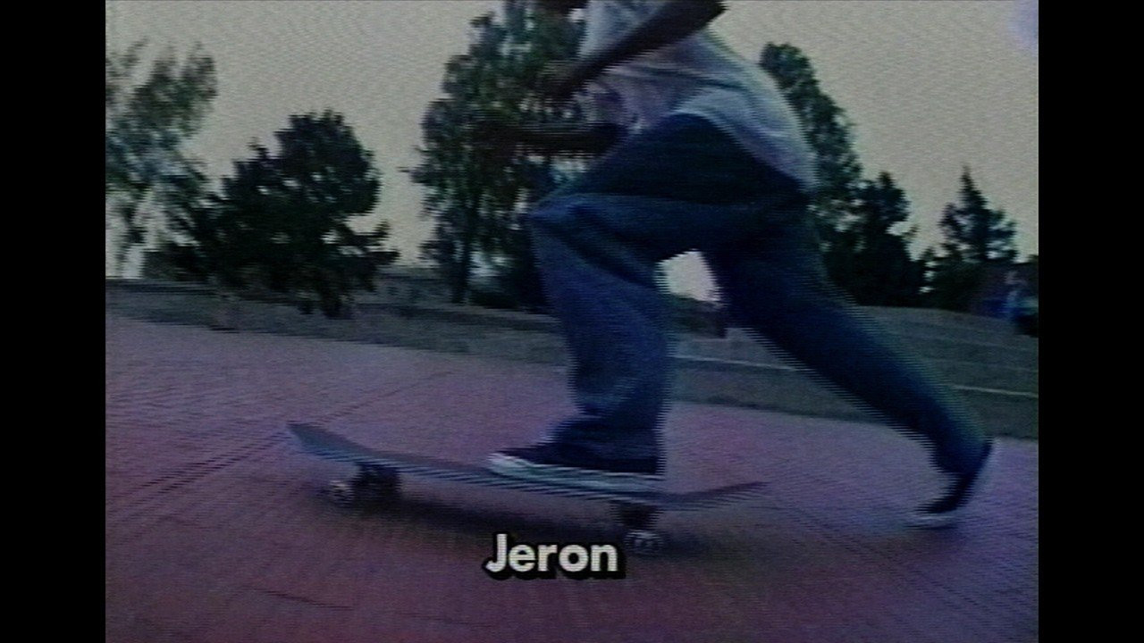 Jeron Wilson's part in FTC's first video "Finally... an FTC video". Released in 1993. Filmed by Socrates, Tim Dowling and Aaron Meza. Edited by Aaron Meza.